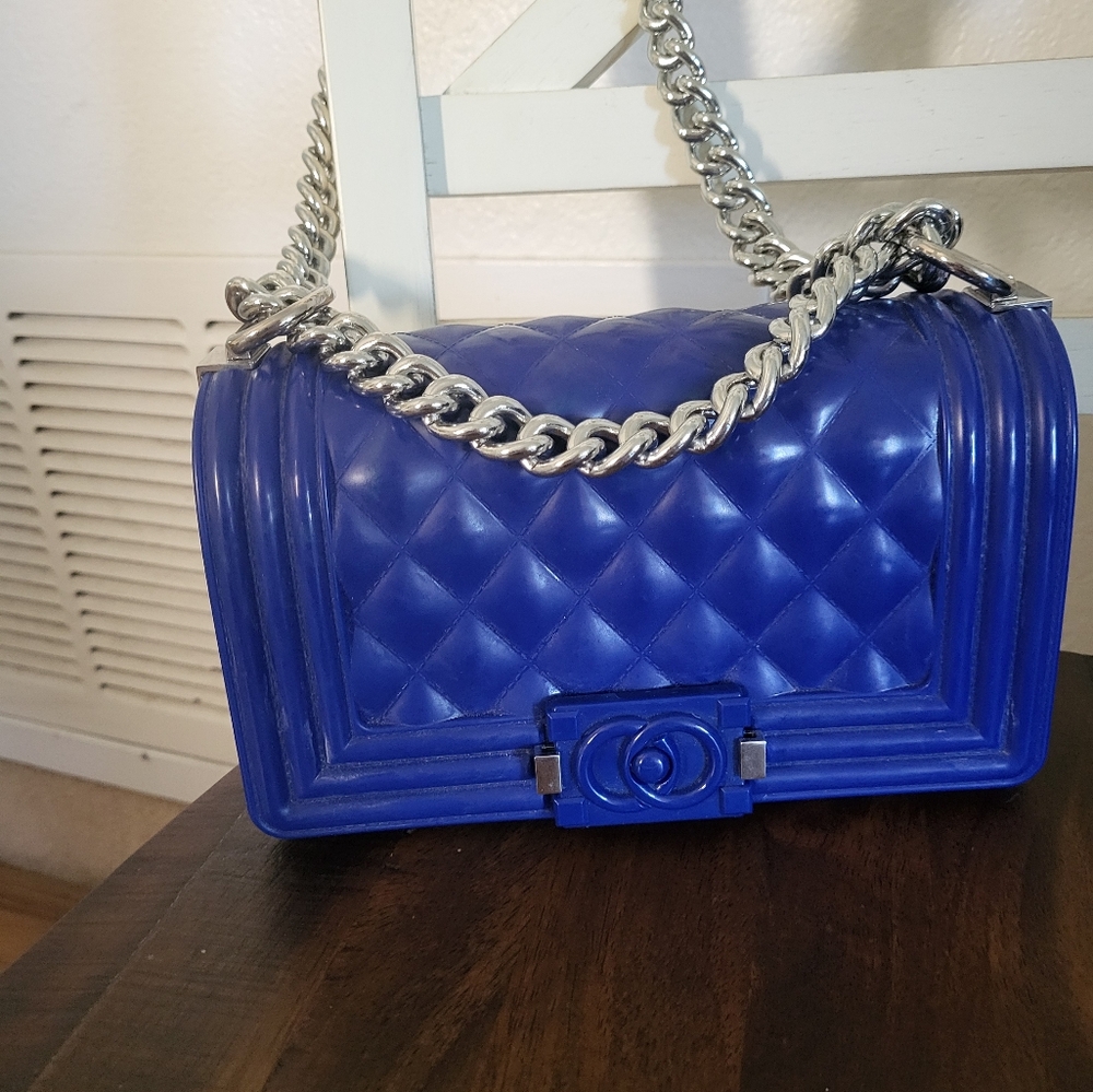 Toyboy Jelly Crossbody Bag Blue